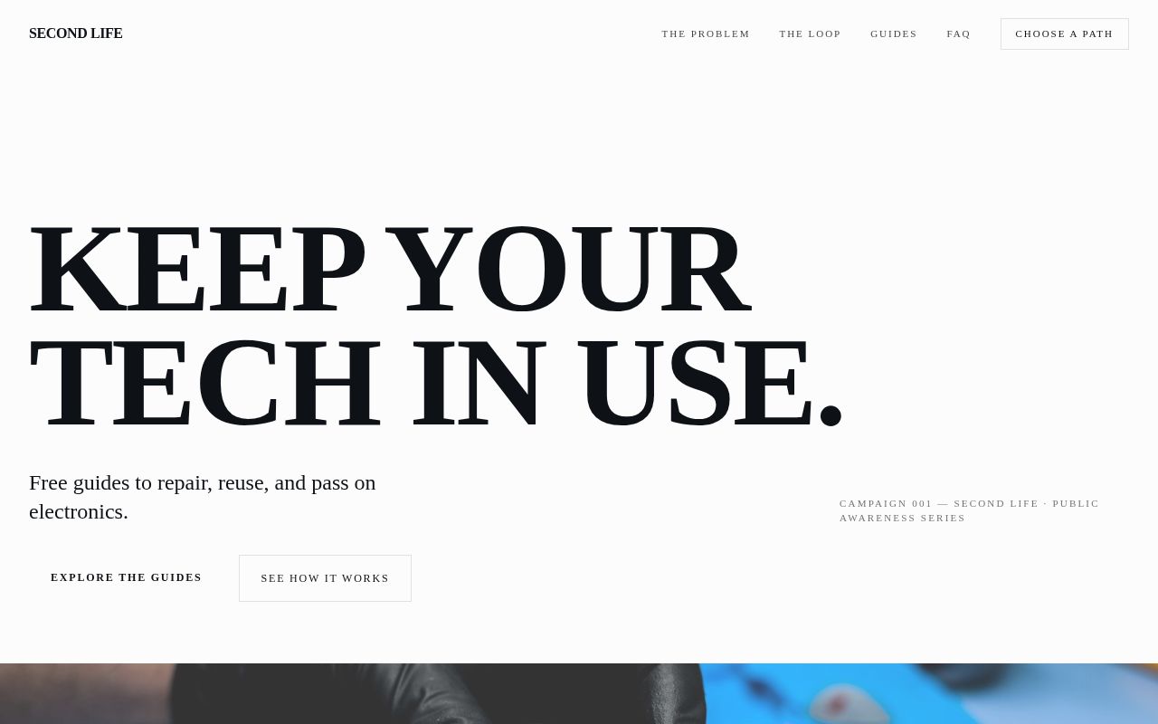 Second Life Marketing Template